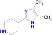 4-(4,5-Dimethyl-1h-imidazol-2-yl)piperidine