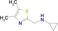 n-((4,5-Dimethylthiazol-2-yl)methyl)cyclopropanamine