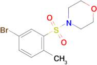 4-((5-Bromo-2-methylphenyl)sulfonyl)morpholine