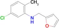 5-Chloro-N-(furan-2-ylmethyl)-2-methylaniline