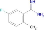 5-Fluoro-2-methylbenzimidamide