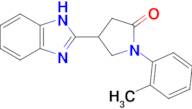 4-(1h-Benzo[d]imidazol-2-yl)-1-(o-tolyl)pyrrolidin-2-one
