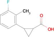 2-(3-Fluoro-2-methylphenyl)cyclopropane-1-carboxylic acid