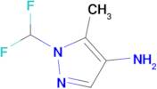 1-(Difluoromethyl)-5-methyl-1h-pyrazol-4-amine