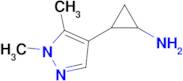 2-(1,5-Dimethyl-1h-pyrazol-4-yl)cyclopropan-1-amine