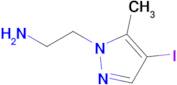 2-(4-Iodo-5-methyl-1h-pyrazol-1-yl)ethan-1-amine