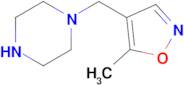 5-Methyl-4-(piperazin-1-ylmethyl)isoxazole
