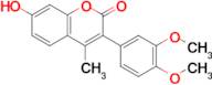 3-(3,4-Dimethoxyphenyl)-7-hydroxy-4-methyl-2h-chromen-2-one