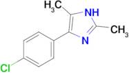 4-(4-Chlorophenyl)-2,5-dimethyl-1h-imidazole
