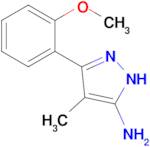 3-(2-methoxyphenyl)-4-methyl-1H-pyrazol-5-amine