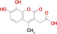 2-(7,8-Dihydroxy-4-methyl-2-oxo-2h-chromen-3-yl)acetic acid