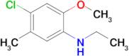 4-Chloro-N-ethyl-2-methoxy-5-methylaniline