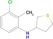 n-(3-Chloro-2-methylphenyl)tetrahydrothiophen-3-amine