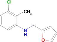 3-Chloro-N-(furan-2-ylmethyl)-2-methylaniline