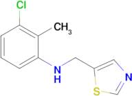 3-Chloro-2-methyl-N-(thiazol-5-ylmethyl)aniline