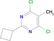 4,6-Dichloro-2-cyclobutyl-5-methylpyrimidine