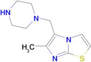 6-Methyl-5-(piperazin-1-ylmethyl)imidazo[2,1-b]thiazole