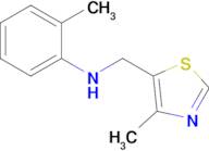 2-Methyl-N-((4-methylthiazol-5-yl)methyl)aniline