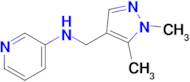 n-((1,5-Dimethyl-1h-pyrazol-4-yl)methyl)pyridin-3-amine