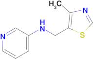 n-((4-Methylthiazol-5-yl)methyl)pyridin-3-amine