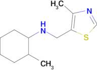 2-Methyl-N-((4-methylthiazol-5-yl)methyl)cyclohexan-1-amine