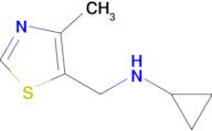 n-((4-Methylthiazol-5-yl)methyl)cyclopropanamine