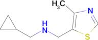 1-Cyclopropyl-N-((4-methylthiazol-5-yl)methyl)methanamine