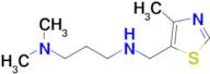 n1,n1-Dimethyl-n3-((4-methylthiazol-5-yl)methyl)propane-1,3-diamine