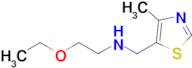 2-Ethoxy-N-((4-methylthiazol-5-yl)methyl)ethan-1-amine