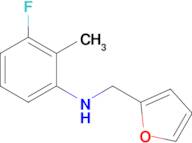 3-Fluoro-N-(furan-2-ylmethyl)-2-methylaniline