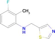 3-Fluoro-2-methyl-N-(thiazol-5-ylmethyl)aniline