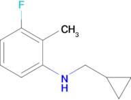 n-(Cyclopropylmethyl)-3-fluoro-2-methylaniline