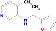 n-(1-(Furan-2-yl)ethyl)-4-methylpyridin-3-amine