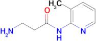 3-Amino-N-(3-methylpyridin-2-yl)propanamide