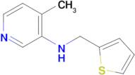 4-Methyl-N-(thiophen-2-ylmethyl)pyridin-3-amine