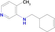 n-(Cyclohex-3-en-1-ylmethyl)-4-methylpyridin-3-amine