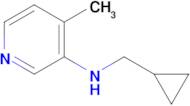 n-(Cyclopropylmethyl)-4-methylpyridin-3-amine