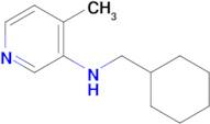 n-(Cyclohexylmethyl)-4-methylpyridin-3-amine