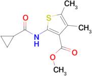 Methyl 2-(cyclopropanecarboxamido)-4,5-dimethylthiophene-3-carboxylate