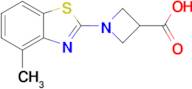 1-(4-Methylbenzo[d]thiazol-2-yl)azetidine-3-carboxylic acid