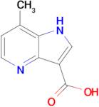 7-Methyl-1h-pyrrolo[3,2-b]pyridine-3-carboxylic acid