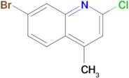 7-Bromo-2-chloro-4-methylquinoline