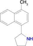 2-(4-Methylnaphthalen-1-yl)pyrrolidine