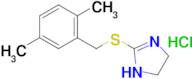 2-((2,5-Dimethylbenzyl)thio)-4,5-dihydro-1h-imidazole hydrochloride