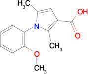 1-(2-Methoxyphenyl)-2,5-dimethyl-1h-pyrrole-3-carboxylic acid