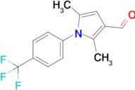 2,5-Dimethyl-1-(4-(trifluoromethyl)phenyl)-1h-pyrrole-3-carbaldehyde