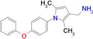 (2,5-Dimethyl-1-(4-phenoxyphenyl)-1h-pyrrol-3-yl)methanamine