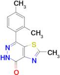 7-(2,4-dimethylphenyl)-2-methyl-4H,5H-[1,3]thiazolo[4,5-d]pyridazin-4-one