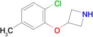 3-(2-Chloro-5-methylphenoxy)azetidine