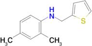 2,4-Dimethyl-N-(thiophen-2-ylmethyl)aniline